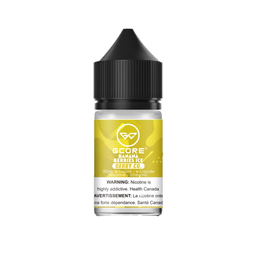 GCORE e-Liquid - Banana Berries Ice (20mg) 30ml