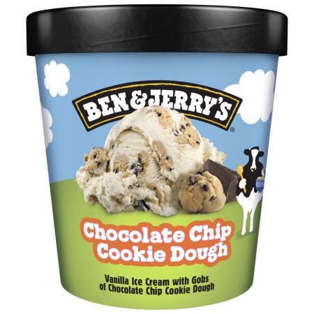 Ben & Jerry's Ice Cream - Chocolate Chip Cookie Dough (473 ml)