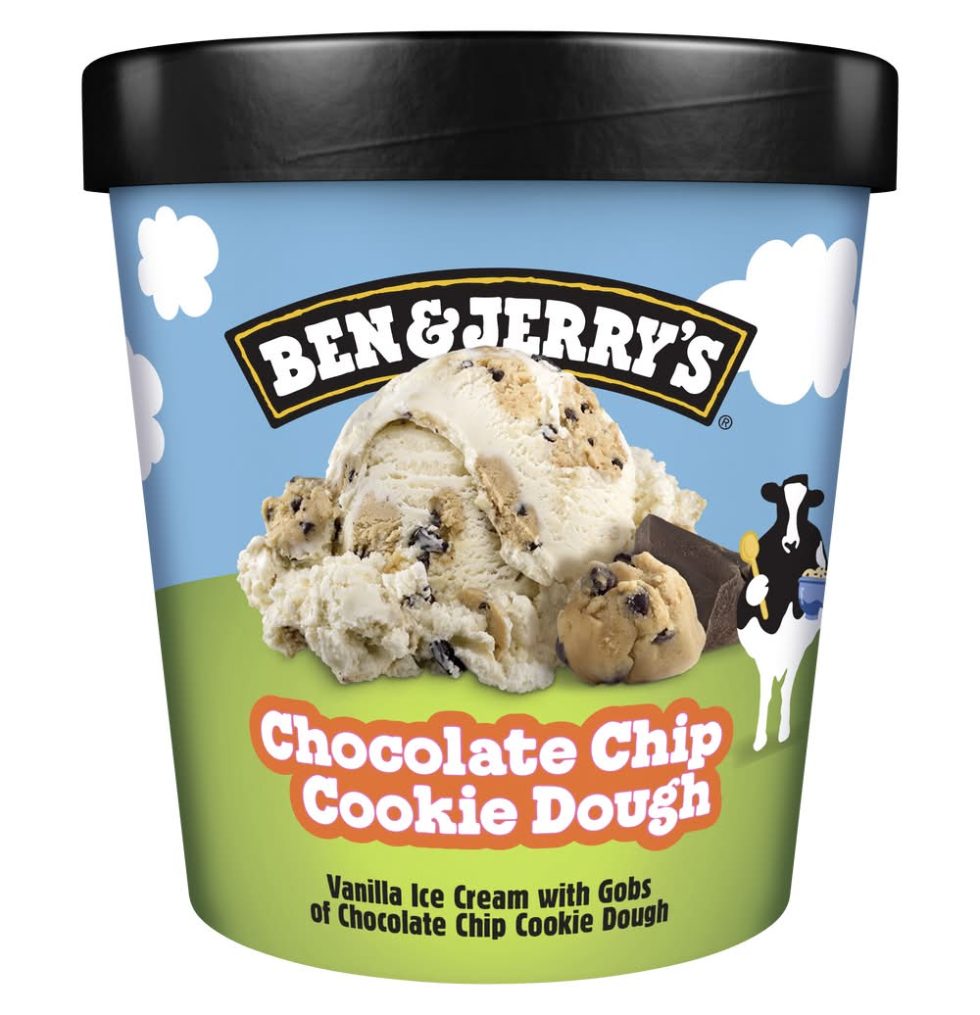 Ben & Jerry's Ice Cream - Chocolate Chip Cookie Dough (473 ml)