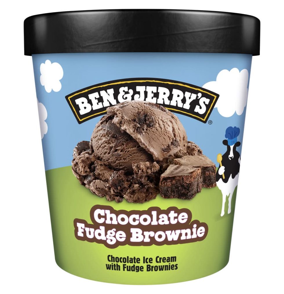 Ben & Jerry's Ice Cream - Chocolate Fudge Brownie (473 ml)