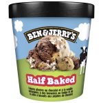 Ben & Jerry's Ice Cream - Half Baked Chocolate & Vanilla (473 ml)