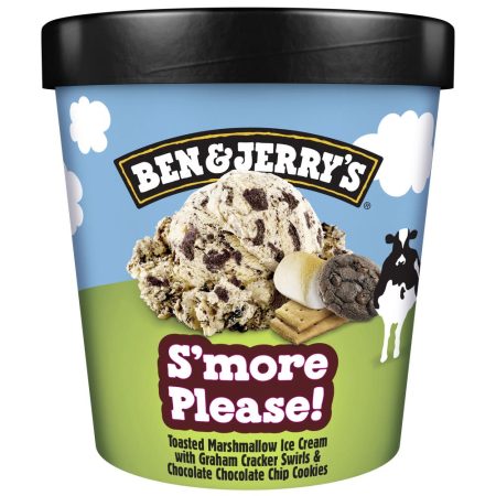 Ben & Jerry's Ice Cream - S'more Please! (473 ml)