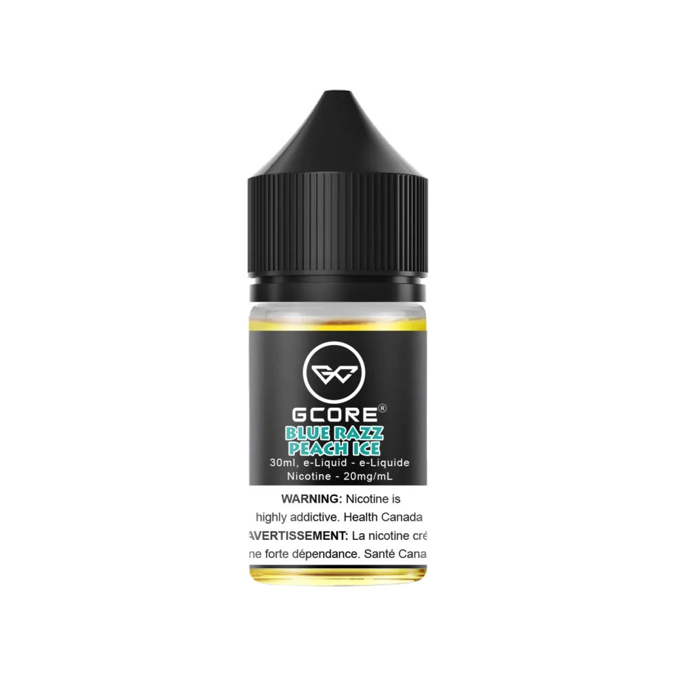 GCORE e-Liquid - Blue Razz Peach Ice (20mg) 30ml GCORE e-Liquid - Blue Razz Peach Ice (20mg) 30ml