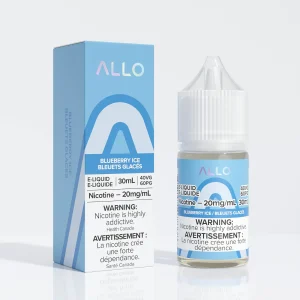 Allo E-Liquid Salts - Blueberry Ice 20mg 30ml
