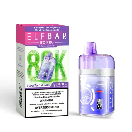 ELFBAR BC Pro 80K - Blueberry Sour Raspberry
