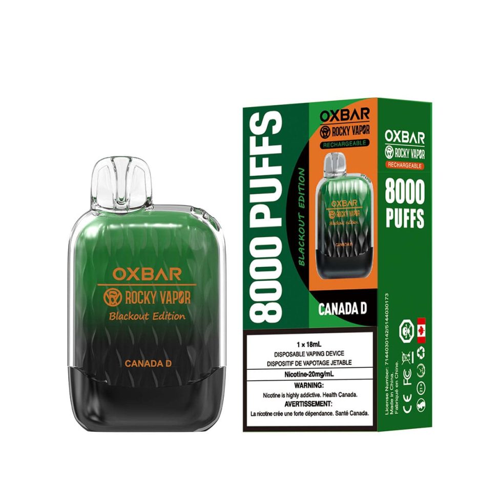 OXBAR G8000 - Canada D OXBAR G8000 - Canada D