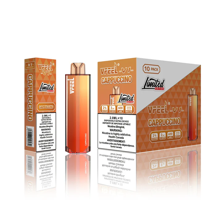 VFEEL V1 (Intense) BOLD 6000 Puffs – Cappuccino VFEEL V1 (Intense) BOLD 6000 Puffs – Cappuccino