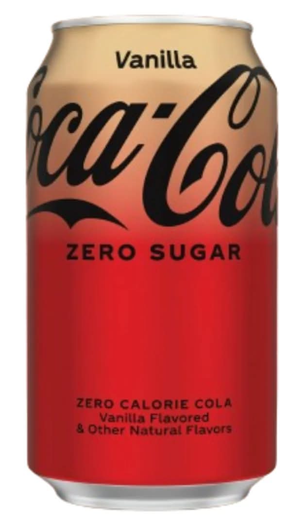 Coca Cola Vanilla Zero Sugar (355ml)