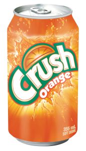 Crush Orange Soft Drink (355 ml)