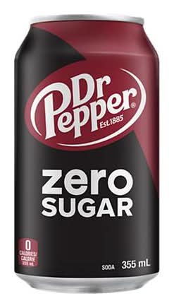 Dr Pepper Zero Sugar (355ml)