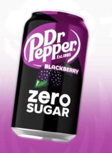 Dr. Pepper Zero Sugar - Blackberry (355ml)