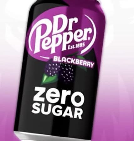 Dr. Pepper Zero Sugar - Blackberry (355ml)