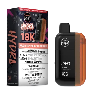 Flavour Beast HYDRA 18k - Packin' Peach Berry