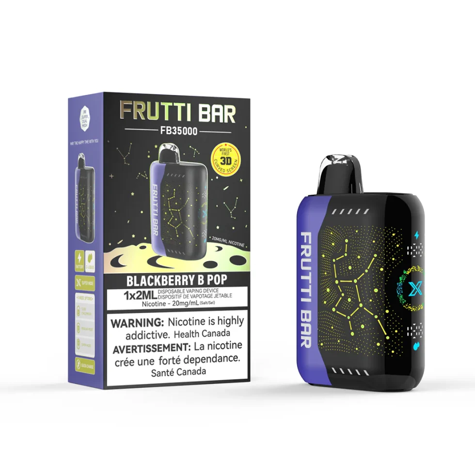 FRUTTI BAR 35K - Blackberry B Pop FRUTTI BAR 35K - Blackberry B Pop