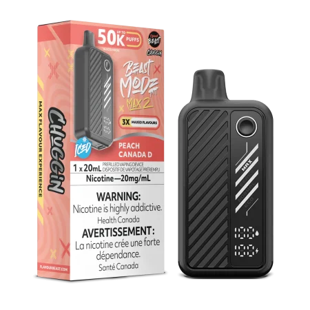 Flavour Beast Mode Max 2 - Peach Canada D Iced