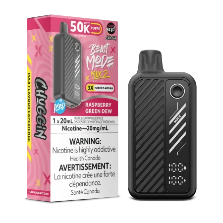 Flavour Beast Mode Max 2 - Raspberry Green Dew