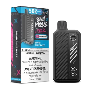 Flavour Beast Mode Max 2 - Bomb Blue Razz