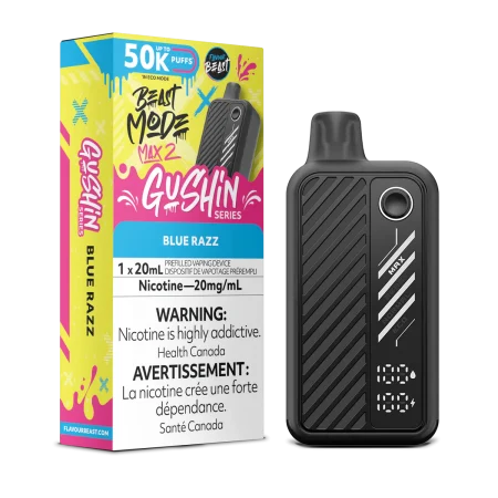 Flavour Beast Mode Max 2 - Gushin Blue Razz