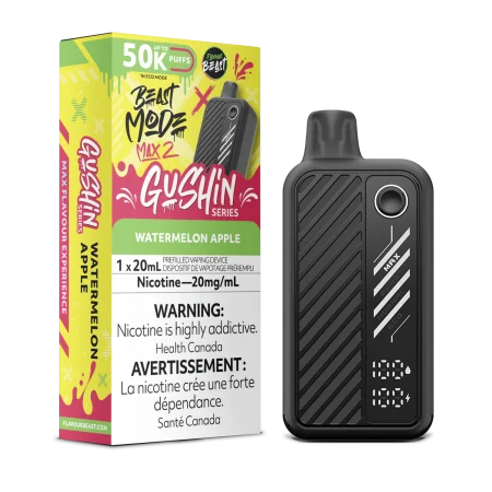 Flavour Beast Mode Max 2 - Gushin Watermelon Apple