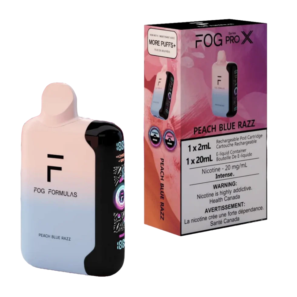 Fog Series ProX 50K - Peach Blue Razz Fog Series ProX 50K - Peach Blue Razz