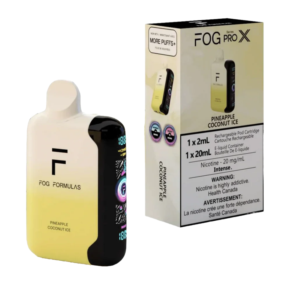 Fog Series ProX 50K - Pineapple Coconut Ice Fog Series ProX 50K - Pineapple Coconut Ice
