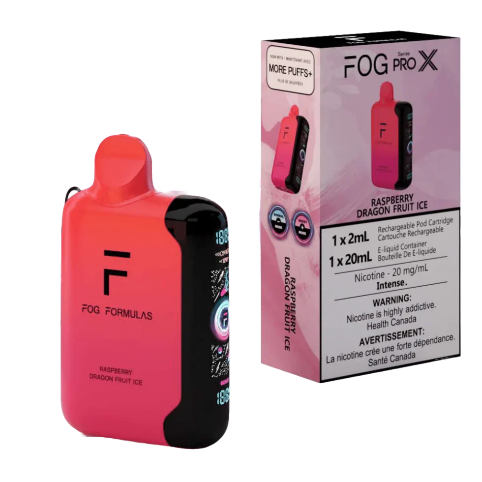 Fog Series ProX 50K - Raspberry Dragon Fruit Ice Fog Series ProX 50K - Raspberry Dragon Fruit Ice