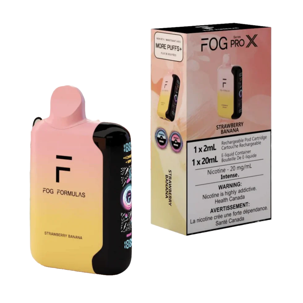 Fog Series ProX 50K - Strawberry Banana Fog Series ProX 50K - Strawberry Banana