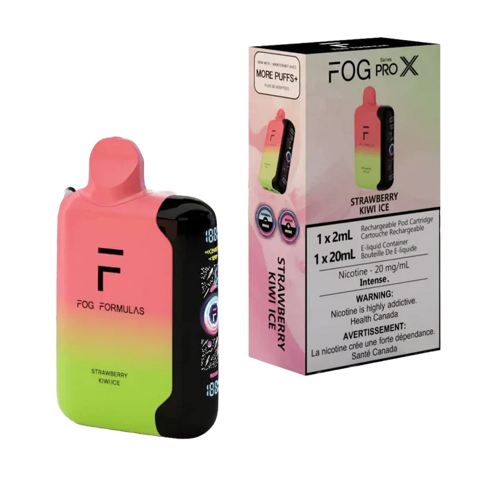 Fog Series ProX 50K - Strawberry Kiwi Ice Fog Series ProX 50K - Strawberry Kiwi Ice