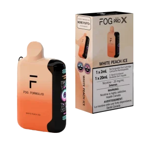 Fog Series ProX 50K - White Peach Ice