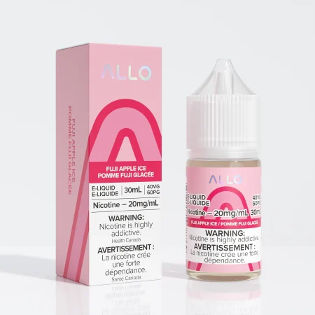 Allo E-Liquid Salts - Fuji Apple Ice 20mg 30ml