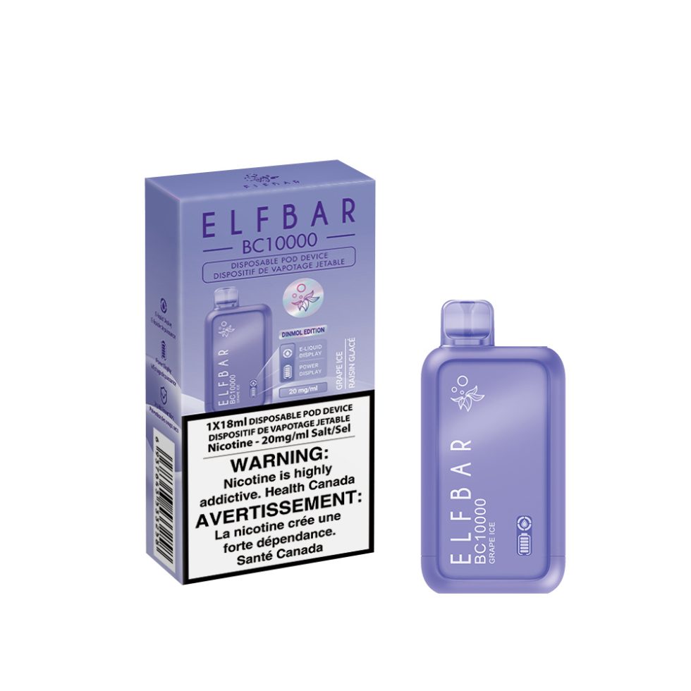 ELFBAR BC10000 - Grape Ice ELFBAR BC10000 - Grape Ice