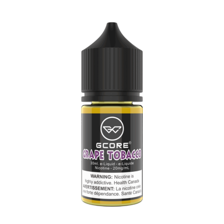 GCORE e-Liquid - Grape Tobacco (20mg) 30ml