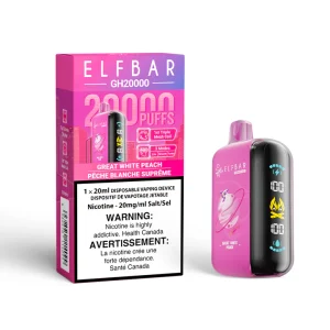 ELFBAR GH20K 20000 Puffs - Great White Peach