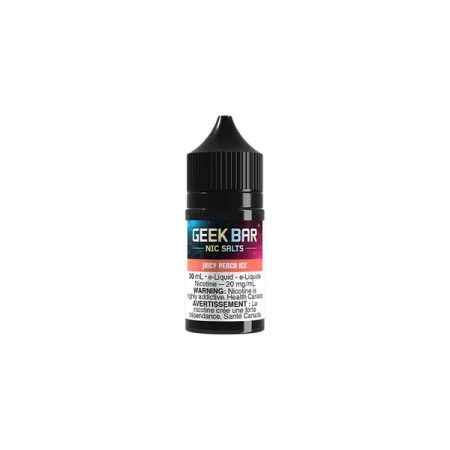 Geek Bar Nic Salts E-Liquid - Juicy Peach Ice 20mg / 30mL