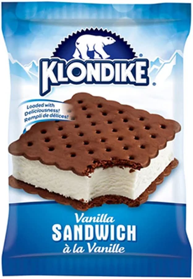 Klondike Classic Ice Cream Sandwich - Vanilla (135 ml)