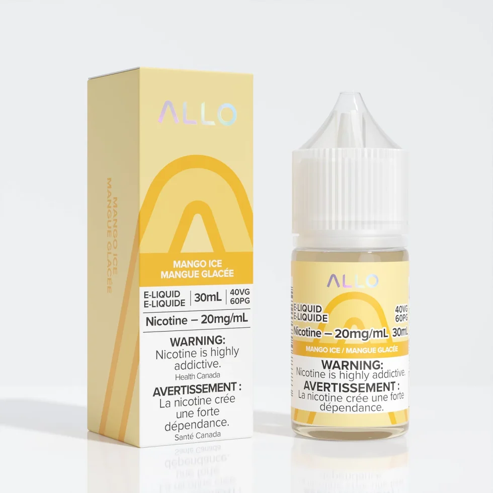 Allo E-Liquid Salts - Mango Ice 20mg 30ml