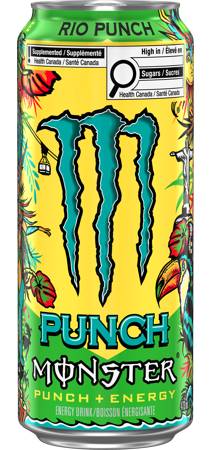 Monster Energy Drink - Rio Punch (473 ml)