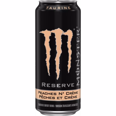 Monster Reserve Energy Drink - Peaches N' Creme (473 ml)
