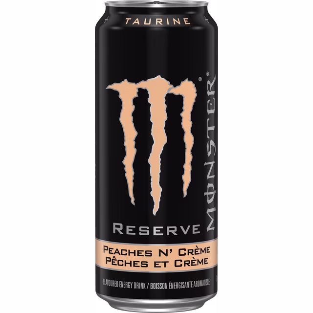 Monster Reserve Energy Drink - Peaches N' Creme (473 ml)