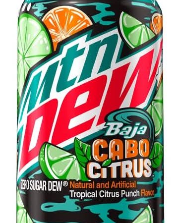 Mountain Dew Zero Sugar - Citrus (355ml)