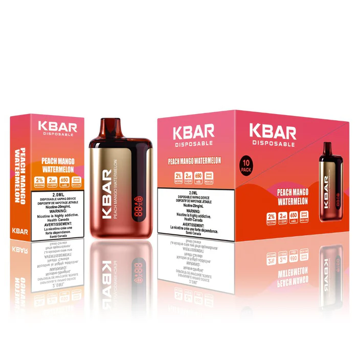 VFEEL KBAR (Intense) BOLD 7500 Puffs – Peach Mango Watermelon VFEEL KBAR (Intense) BOLD 7500 Puffs – Peach Mango Watermelon