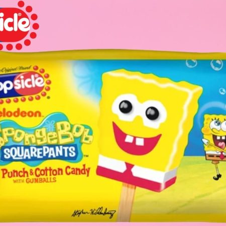Popsicle - Sponge Bob Squarepants Ice Pop (118 ml)
