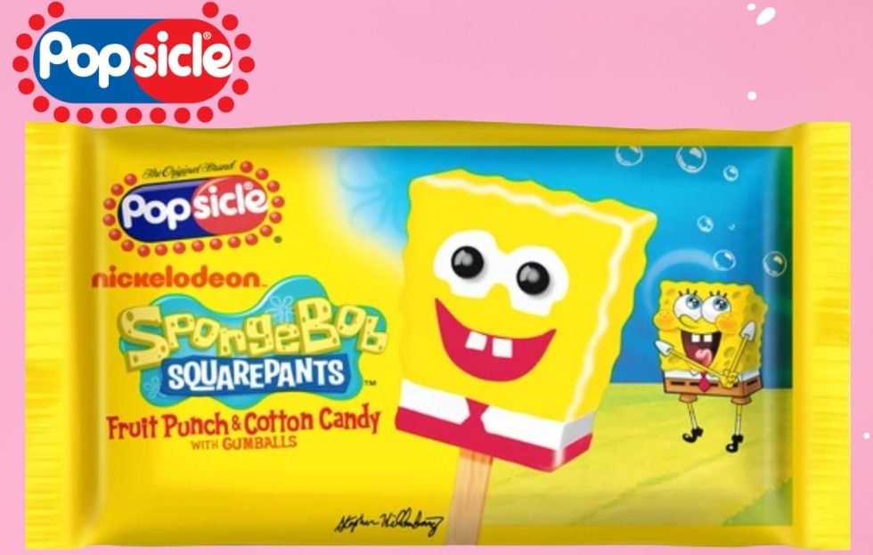 Popsicle - Sponge Bob Squarepants Ice Pop (118 ml)