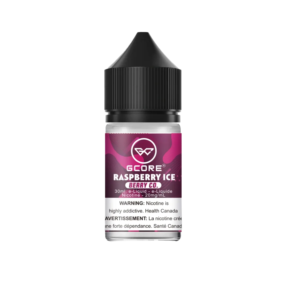 GCORE e-Liquid - Raspberry Ice Berry Co (20mg) 30ml