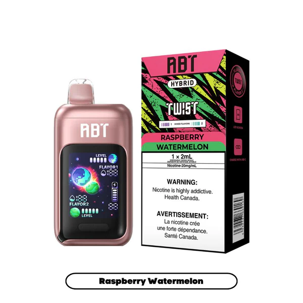 ABT Twist (2in1 Flavours) 32000 Puffs – Raspberry / Watermelon ABT Twist (2in1 Flavours) 32000 Puffs – Raspberry / Watermelon