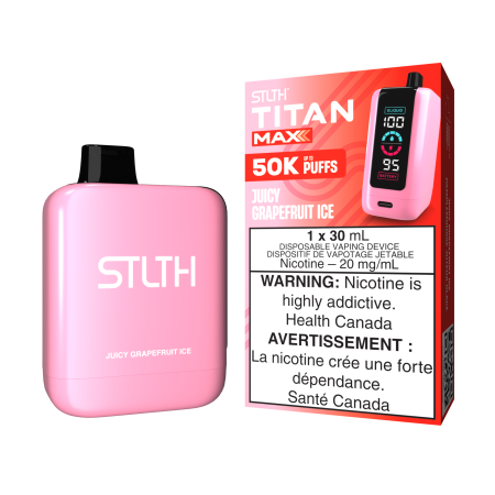 STLTH Titan Max 50K – Juicy Grapefruit Ice