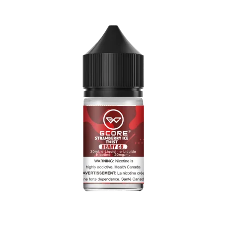 GCORE e-Liquid - Strawberry Ice Twist (20mg) 30ml