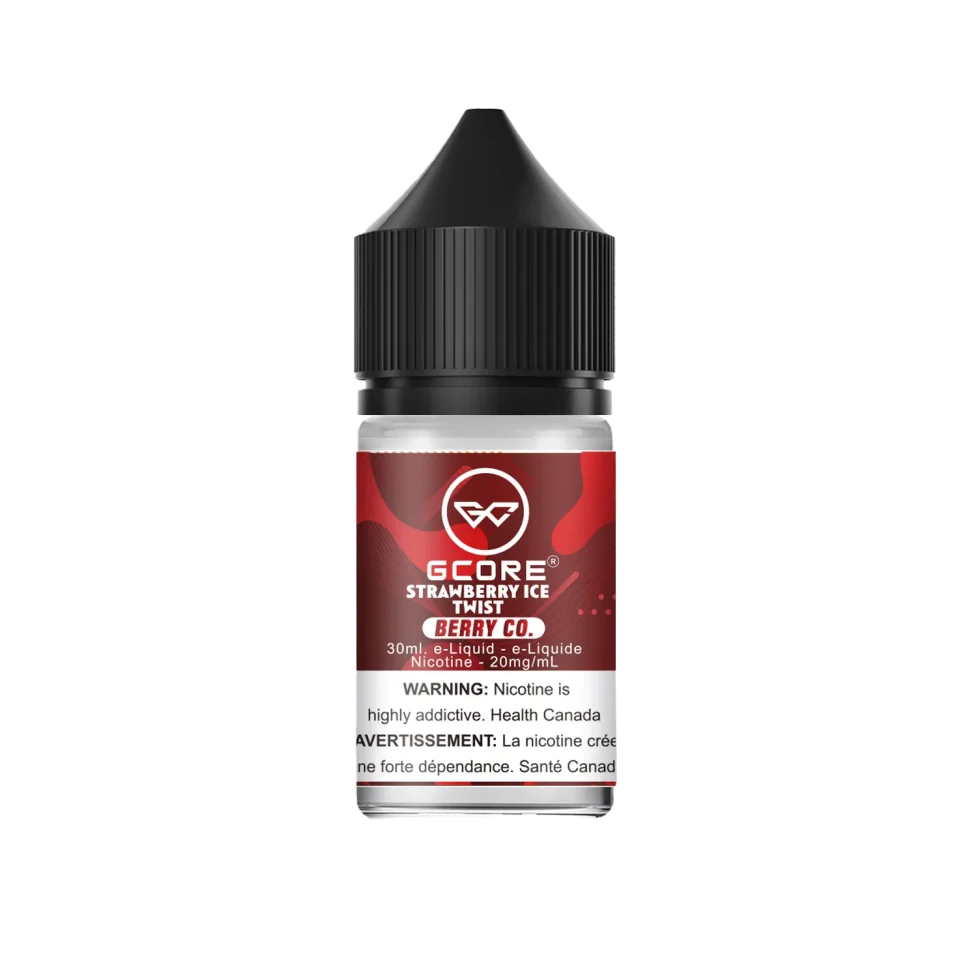 GCORE e-Liquid - Strawberry Ice Twist (20mg) 30ml