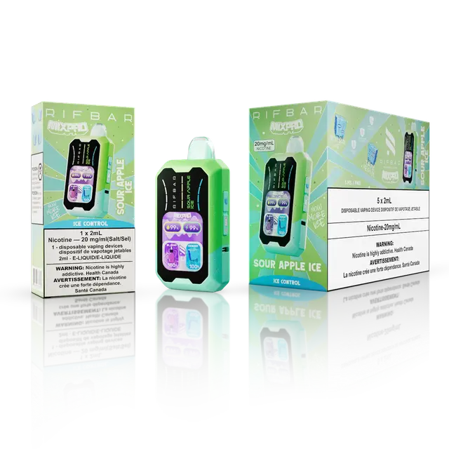 Rifbar MIXPRO 40K – Sour Apple Ice Rifbar MIXPRO 40K – Sour Apple Ice