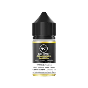 GCORE e-Liquid - Strawberry Banana (20mg) 30ml